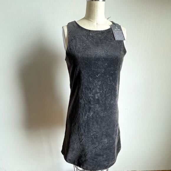REFORMATION Vintage Rework Cotton Velvet Mini lbd Dress - Picture 1 of 9